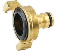 Fittingteile - Acoplamientos rápidos para manguera de jardín GeKa 40 mm adaptador de acoplamiento para Gardena GeKa, Adaptador Grifo Manguera (modelo: A5 - adaptador)