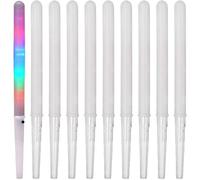 Fituenly 10 Palitos De Algodón De Azúcar con Luz Led, Reutilizables, De Colores, para Todo Tipo De Máquinas De Algodón De Azúcar.