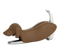 Fituenly Abridor De Botellas De Acero Inoxidable con Forma De Perro Salchicha, Sacacorchos De Doble Bisagra, Sacacorchos para Vino con Corchos Y Tapas, Accesorios para Camareros.