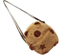 Fituenly Bolso Bandolera De Carpincho De Peluche para Mujer, Bolso De Carpincho De Dibujos Animados con Cremallera, Bonito Bolso De Hombro De Carpincho.