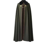 Fituenly Capa De Uniforme Militar De Señor De Guerra para Hombre, Capa De Disfraz De Mariscal De República China para Cosplay, Atuendo De Actuación De Oficial del Ejército Vintage