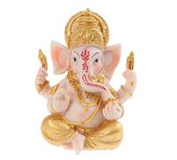 Fituenly Estatuas De Ganesha De Elefante Hindú Ganpati Ídolo Esculturas De Buda Dios Indio Señor Ganesh Estatua para Decoración del Templo del Hogar