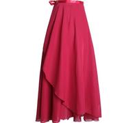 Fituenly Falda De Ballet para Niñas, Falda De Gasa para Danza, Gimnasia, Falda Larga De Ballet Lírica con Lazo Ajustable En Cintura.