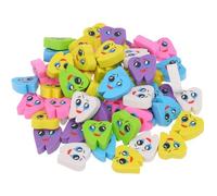 Fituenly Goma En Forma De Diente, 100 Unidades/Bolsa, Mini Borradores Novedosos, Borradores De Lápiz Pequeños para Estudiantes, Recompensas En Aula Escolar, Premios, Favores De Fiesta