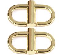 Fituenly Hebillas De Metal Ajustables para Bolso con Correa De Cadena, 2 Uds., Cierres Acortadores De Longitud De Correa De Cadena para Conector De Eslabones De Cadena DIY