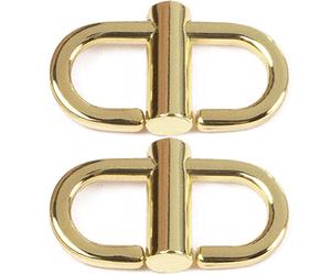 Fituenly Hebillas De Metal Ajustables para Bolso con Correa De Cadena, 2 Uds., Cierres Acortadores De Longitud De Correa De Cadena para Conector De Eslabones De Cadena DIY