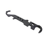 Fituenly Herramienta De Tuerca De Llave De Armadura Combinada Ar15/m4 M16 Llave De Llave De Llave 8 En 1 Llave De Acero De Aleación Multifuncional Accesorios De Caza Al Aire Libre