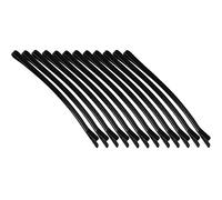 Fituenly Horquillas Negras, 12 Uds., Horquilla Recta Invisible, Horquillas para Mujer, Pasador, Accesorios para Cabello para Mujer