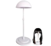 Fituenly Soporte De Peluca De Altura Ajustable, Pantalla De Sombrero De Herramientas De Cabezales Portátil