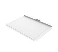 FITUEYES Design Estante para Soporte de TV de pie Serie Zen Serie Cantor cargable hasta 10 kg Blanco