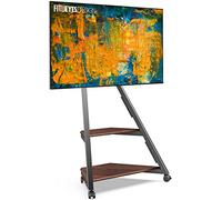FITUEYES Soporte TV con Ruedas 32 43 50 55 60 65 Pulgadas pie Regulable en Altura Giratorio Suelo Capacidad de 40 kg