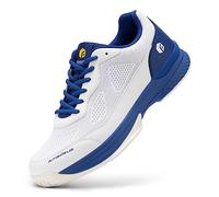 FitVille Extra Anchas Zapatillas de Tenis para Hombre Deportivas Antideslizantes Zapatos de Bádminton Transpirables Sneakers Fitness Cómodas 41 EU X-Ancho
