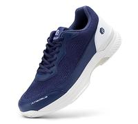 FitVille Extra Anchas Zapatillas de Tenis para Hombre Deportivas Antideslizantes Zapatos de Bádminton Transpirables Sneakers Fitness Cómodas 42.5 EU Ancho