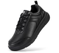 FitVille Extra Anchas Zapatillas Hombres Zapatos Casuales Anchos Comodidad para Caminar Zapatillas Formales Hombres Zapatos Ligeros para Juanetes Fascitis Plantar 40 EU Ancho