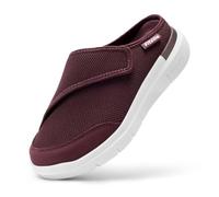 FitVille Zapatillas Diabéticas para Mujeres Extra Anchas Pantuflas Antideslizantes para Pies Hinchados Zapatos Especiales para Diabéticos Aliviar el Dolor de Pies 36 EU X-Ancho