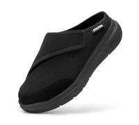 FitVille Zapatillas Diabéticas para Mujeres Extra Anchas Pantuflas Antideslizantes para Pies Hinchados Zapatos Especiales para Diabéticos Aliviar el Dolor de Pies 36 EU X-Ancho