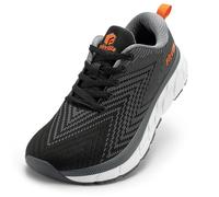 FitVille Zapatillas Running Hombre Extra Anchas Sneakers Ligeros Deportivas Respirable Zapato Caminar para Interior Exterior Negro 45 EU Ancho