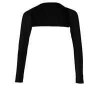 FITYLE Elegante Funda De Brazo De Manga Larga Islámica Musulmana Encogida De Hombros Hijab - Negro, Único