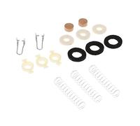 FITYLE Kit de reparación de pistón de trompeta, muelle de pistón, válvula de reposo, almohadilla de corcho para accesorios de instrumento Musical de corneta