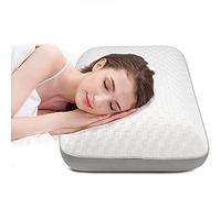 Fityou Almohada Viscoelástica, Cervical, Almohada refrescante Ergonómica con Memoria, para dormir profundamente, Diseño de doble cara, Funda lavable, 70 x 40 cm