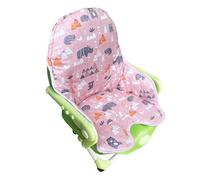 Fitzulam Cojín para silla elevador Chicco, fundas de asiento de bebé, de algodón, acolchadas, portátiles, plegables, para niños pequeños, color rosa
