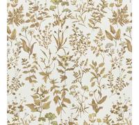 Fiula Papel Pintado Autoadhesivo Con Flores Color Blanco 44 x 1200 Cm Hojas Adhesivas Resistente Al Agua Para Muebles Papel Pintado Adhesivo Floral Multiusos Diy Extraíble Para Salón