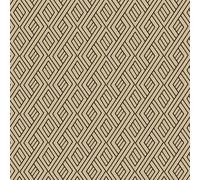Fiula Papel tapiz geométrico de despegar y pegar, 44 cm x 3 m, papel tapiz autoadhesivo con línea de diamante color gris pardo neutro, extraíble, impermeable y moderno, minimalista, para dormitorio y