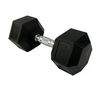 FIURI Mancuerna Hexagonal, Pesas para Ejercicio en Casa o Entrenar en Gimnasio, para Crossfit, Musculación y Entrenamiento Funcional, Mancuerna para Fitness, Hit - 20 Kg
