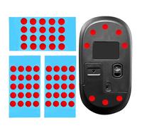 FIUTEKO Mouse Skates 60 Unidades Redondas 6mm Patas de PTFE 100% para Control Preciso y Deslizamiento Suave Compatible con Logitech G PRO, Razer Finalmouse Accesorio Wallhack para FPS