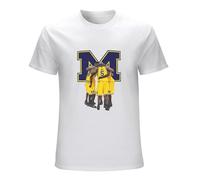 Five 5 Michigan Basketball tee Fab Five Sport Fan University Gift T-Shirt White XXL