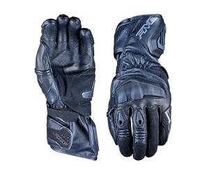 Five 830001 Guantes de Moto Racing, RFX4 EVO, Guantes Deportivos versátiles para Carretera y Pista, Negro, M