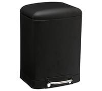 FIVE Ariane 6L contenedor de basura negro, metal, 6 L