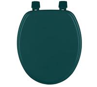 Five - Asiento de inodoro estándar de madera, color verde