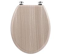 Five - Asiento para inodoro de madera oscura