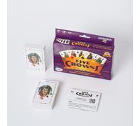 Five Crowns - ¡El juego no termina hasta que los reyes se desatan! - Juego de cartas estilo rummy de 5 palos - Apto para mayores de 8 año
