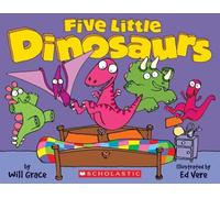 Five Dinosaurs Jumping on the Bed