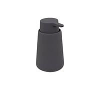 Five - Dispensador de jabón o loción de cerámica, 330 ml, Color Gris
