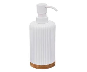Five - Dispensador de jabón o loción Resina Blanca 270 ml