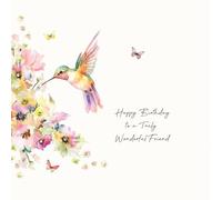 Five Dollar Shake - Tarjeta de felicitación de feliz cumpleaños a un amigo verdaderamente maravilloso, 16 x 16 cm