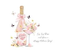 Five Dollar Shake - Tarjeta para el día de la madre - Sip Sip Rose and Have a Happy Mother's Day