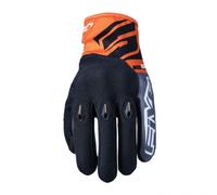 FIVE E3 EVO naranja con protecciones nudillos - Color: NARANJA, Talla: Talla XL