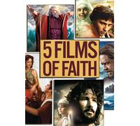 Five Films of Faith 5-Movie Collection (DVD) Anne Baxter (Importación USA)