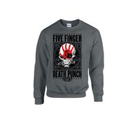 Five Finger Death Punch Sudadera 'Five Finger Death Punch Obey Sweatshirt' gris M EUR