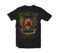 Five Finger Death Punch - T-Shirt # L Black Unisex # Locked & Loaded