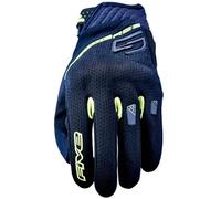 FIVE Guantes RS3 Evo Airflow Black / Yellow Fluo M