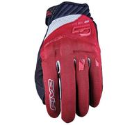 Guantes Five RS3 Evo Negro y rojo L