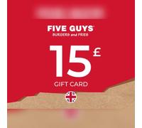Five Guys Gift Card 15 GBP Key - UNITED KINGDOM