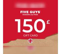 Five Guys Gift Card 150 GBP Key - UNITED KINGDOM