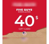 Five Guys Gift Card 40 USD Key - UNITED STATES