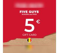 Five Guys Gift Card 5 EUR Key - GERMANY